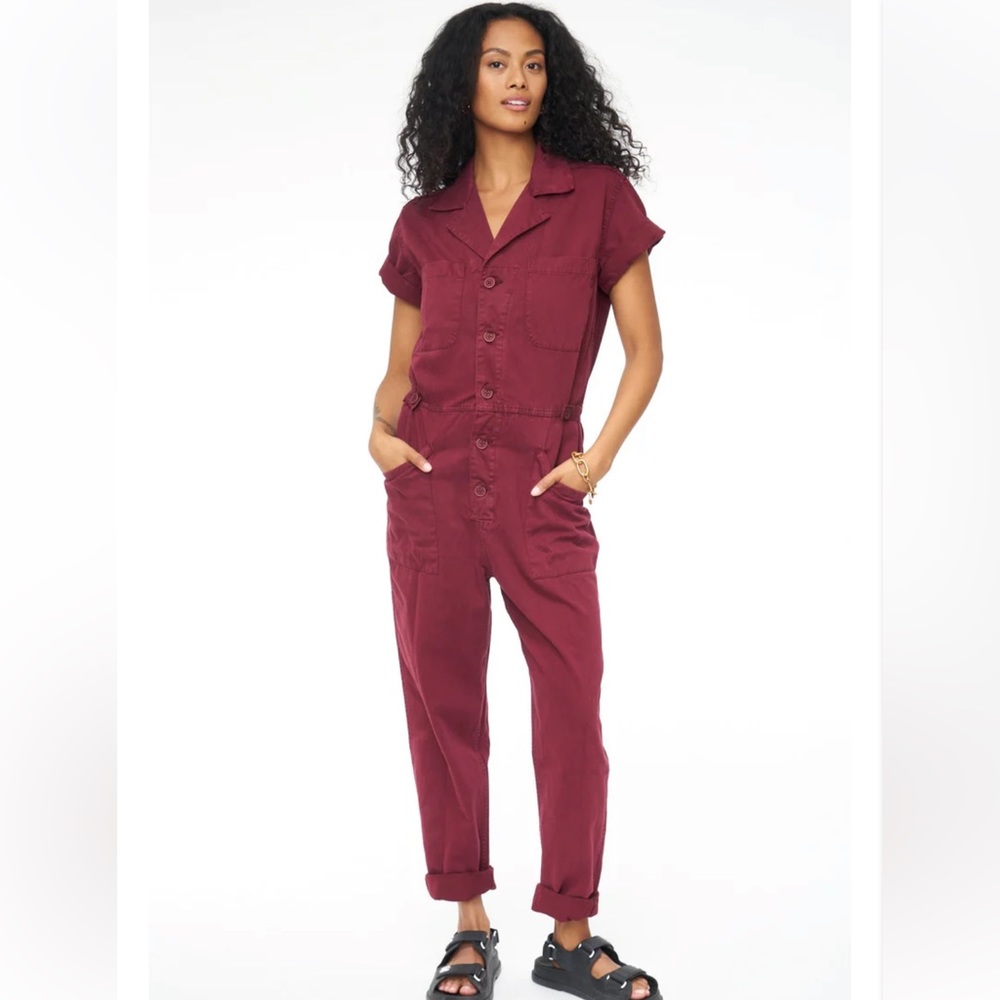 Brand New with Tags Pistola Maroon Jumpsuit